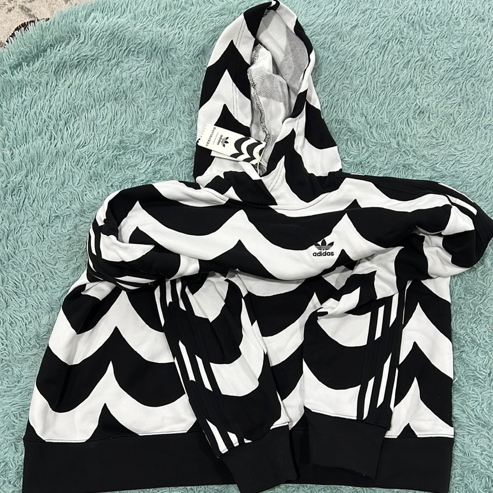 Adidas x marimekko hoodie sweatshirt